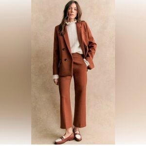 Sezane Martin Crop Trousers Size US 4 | Fr 36
